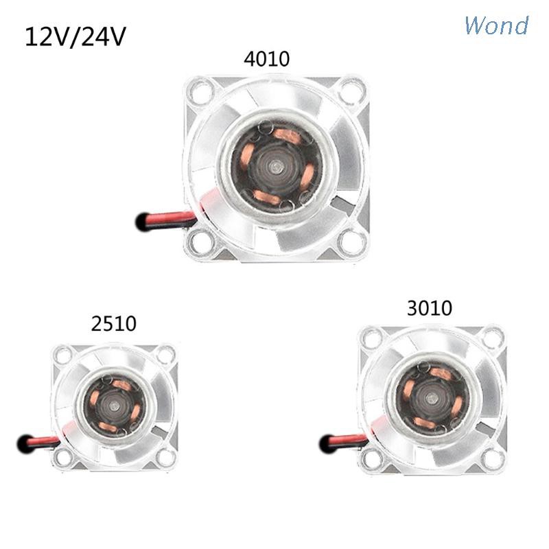 Quạt Tản Nhiệt 12v 24v 2510 3010 4010 Cho Máy In 3d