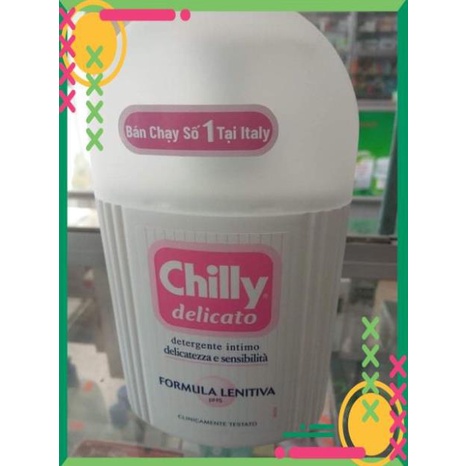 Chilly dung dịch vệ sinh phụ nữ 200ml nhập khẩu ý Italia