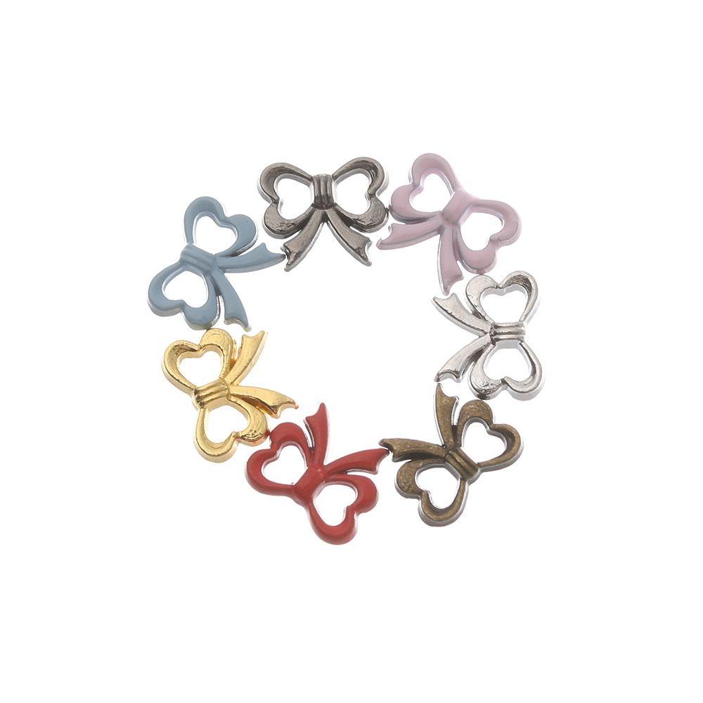 Set 20 Nút Áo Hình Bướm Dễ Thương Cho Búp Bê