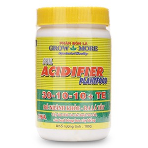 Phân bón lá Grow more 30-10-10+TE 100g, đẻ nhánh khỏe - ra lá tốt, Phân bón lá Growmore 30-10-10 + TE 100gr