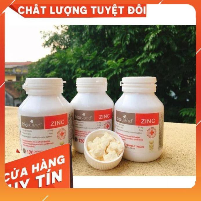 Kẽm Bio Island Zinc [FREE SHIP - NỘI ĐỊA] phiên bản mới nhất date 2024 120 viên