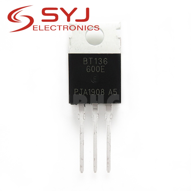 Set 10 Linh Kiện Điện Tử BT136-600E BT136 BT136-600 600V 4A TRIAC TO-220