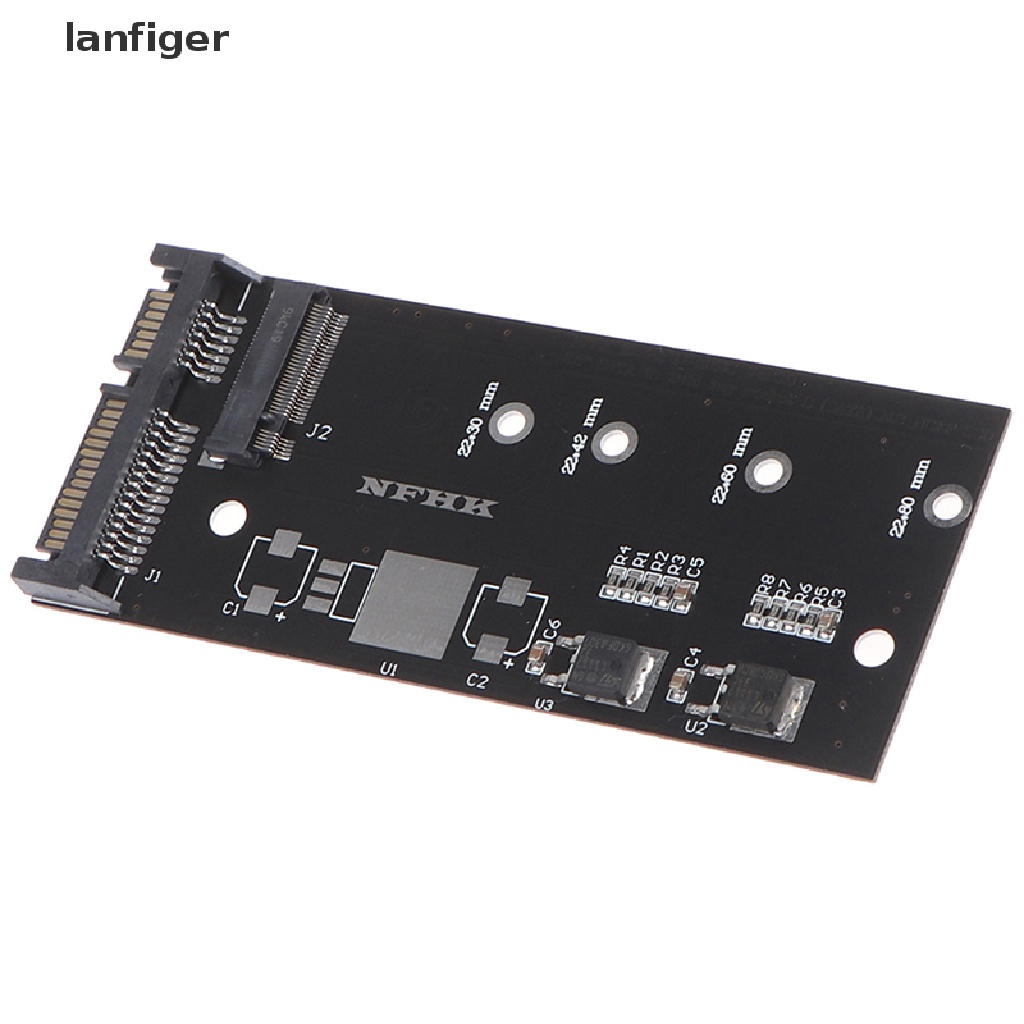 Lanf B+M key M.2 ngff ssd to m.2 sata 3 raiser m.2 to sata adapter expansion card . | BigBuy360 - bigbuy360.vn