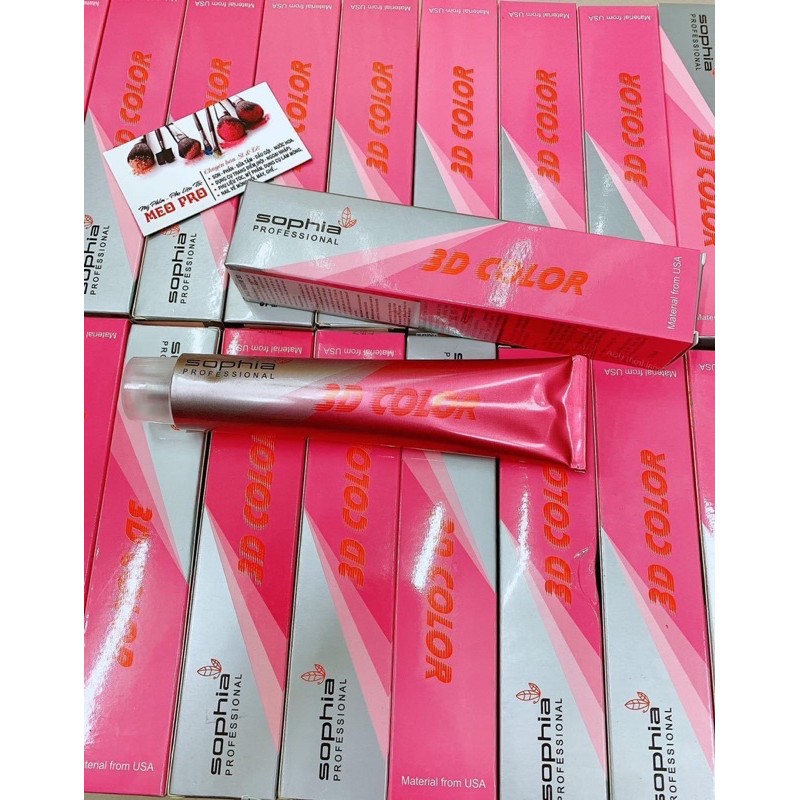 thuốc nhuộm tóc sophia 3d color (trang 3)