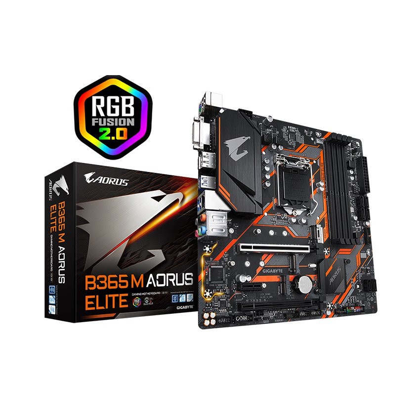 Bo mạch chủ Gigabyte B365M Aorus Elite Lga1151V2 mới chính hãng bảo hành 36T