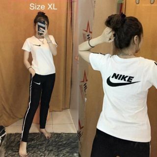 Set Đồ Bộ Thể Thao Cotton Nữ - Logo Thêu - SP Y Hình