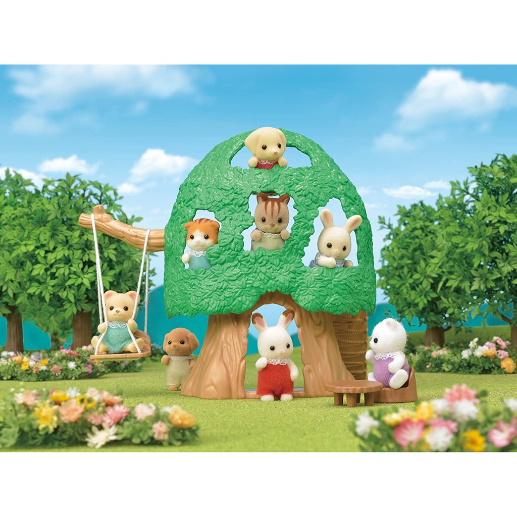 Mô Hình Đồ Chơi Ngôi Nhà Cây Sylvanian Families Town