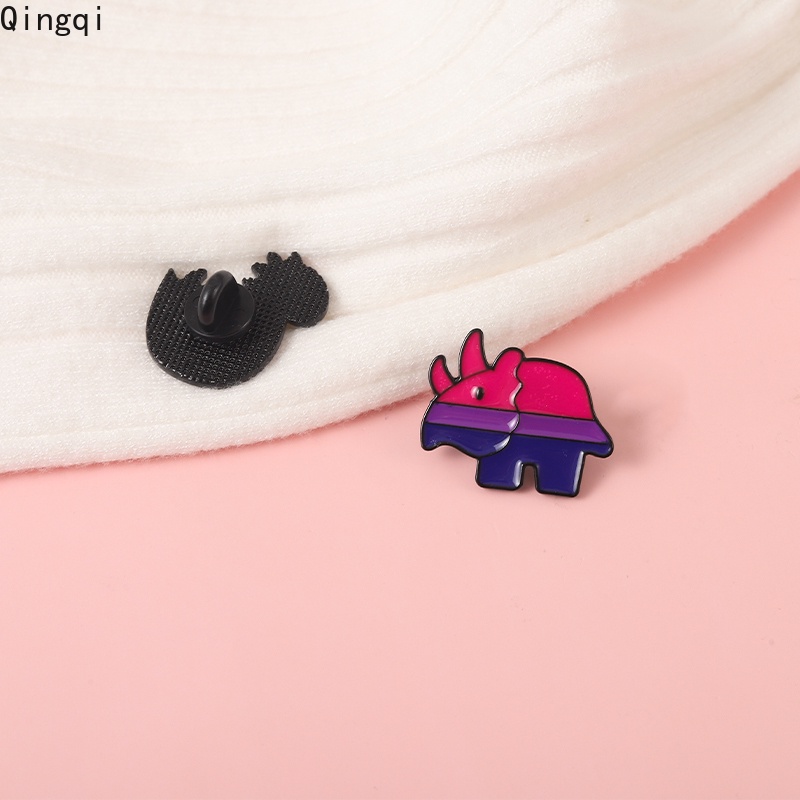 Ghim cài áo Miss Zoe hình khủng long nhỏ dễ thương nhiều màu sắc dành cho bé