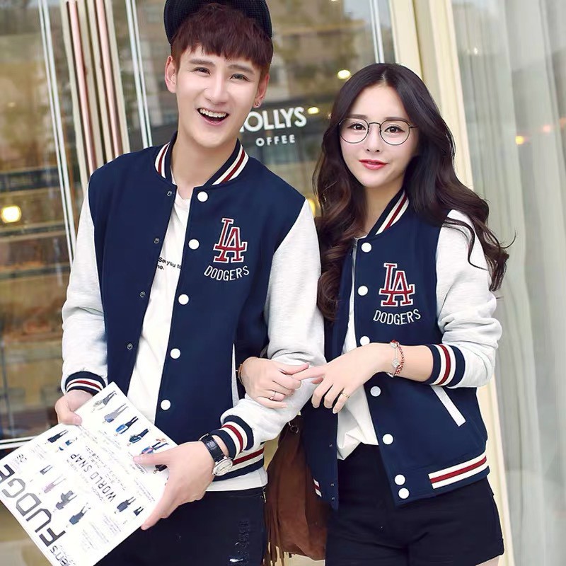 Áo khoác bomber nỉ unisex phối tay khác màu cá tính | BigBuy360 - bigbuy360.vn