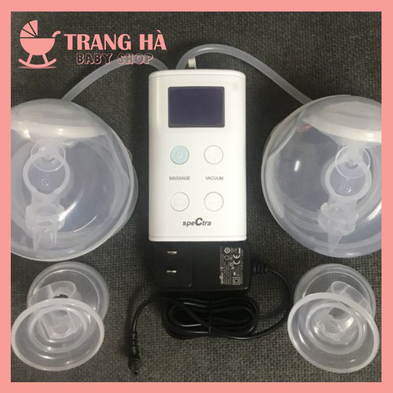 ️𝑪𝑯𝑰́𝑵𝑯 𝑯𝑨̃𝑵𝑮️COMBO MÁY HÚT SỮA SPECTRA 9 PLUS VÀ CUP HÚT SỮA RẢNH TAY SPECTRA HANDFREE 24MM/28MM