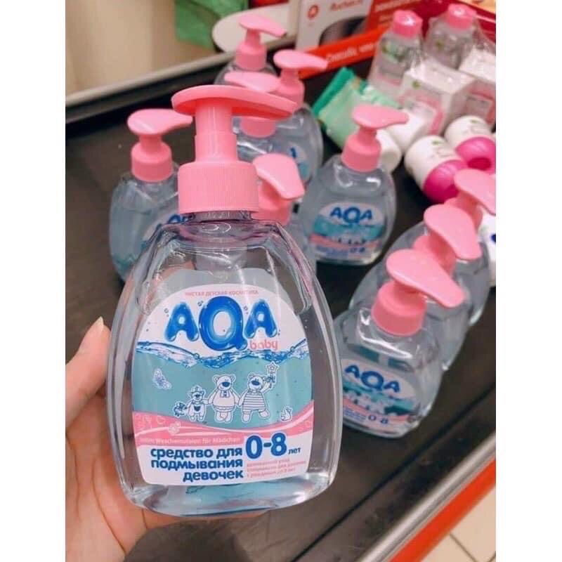 Dung dịch vệ sinh AQA Nga 300ml cho bé