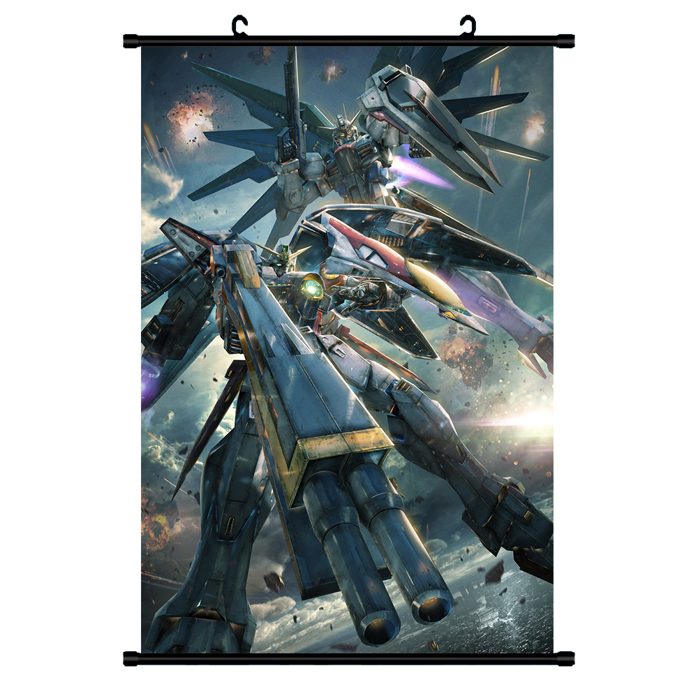 Gundam UC SEED Unicorn Anime Peripheral Posters Wall Paintings Oversized Wallpaper Wall Sticker Iron Blood OO Gift Model