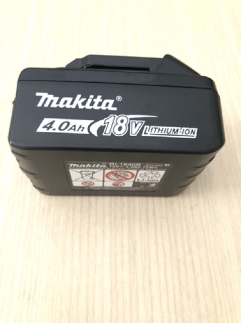 Vỏ in Makita 4.0ah 18V nhựa ABS Đẹp