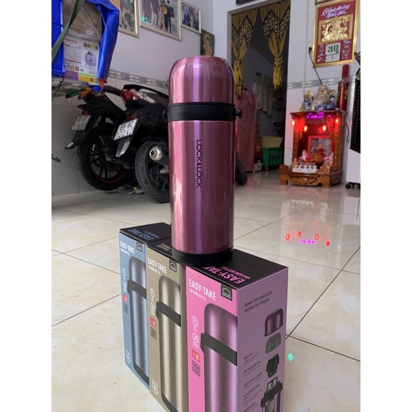 Bình giữ nhiệt inox lock and lock
