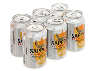 Bia SAPPORO Premium lon 330ml