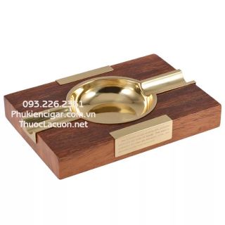 Gạt tàn Cigars HB-0318 mạ vàng