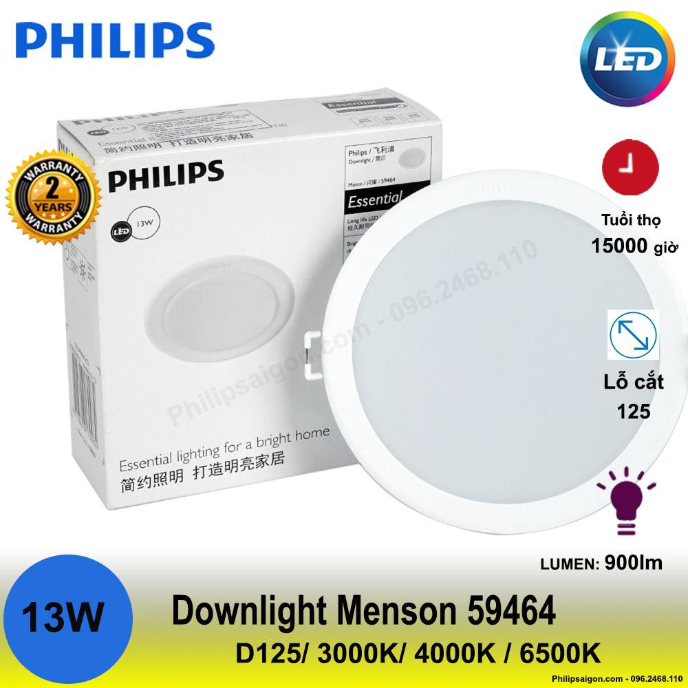 Đèn led âm trần Meson 5w, 6w, 7w 9w, 13w loại rẻ tiền |Philips chính hãng|