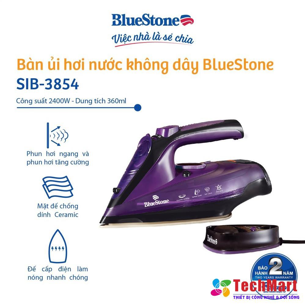 Bàn Ủi Hơi Nước không dây BlueStone SIB-3854