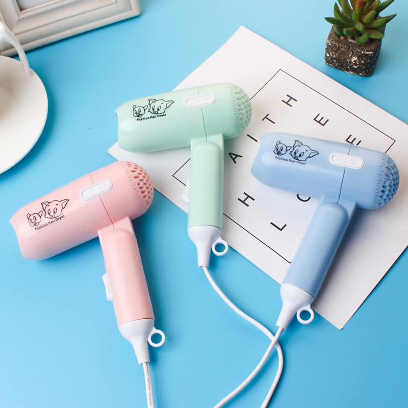 Máy sấy tóc mini ⚡ Sấy tóc nhanh ⚡ Gấp mở dễ dàng ⚡ Mang theo di động tiện lợi