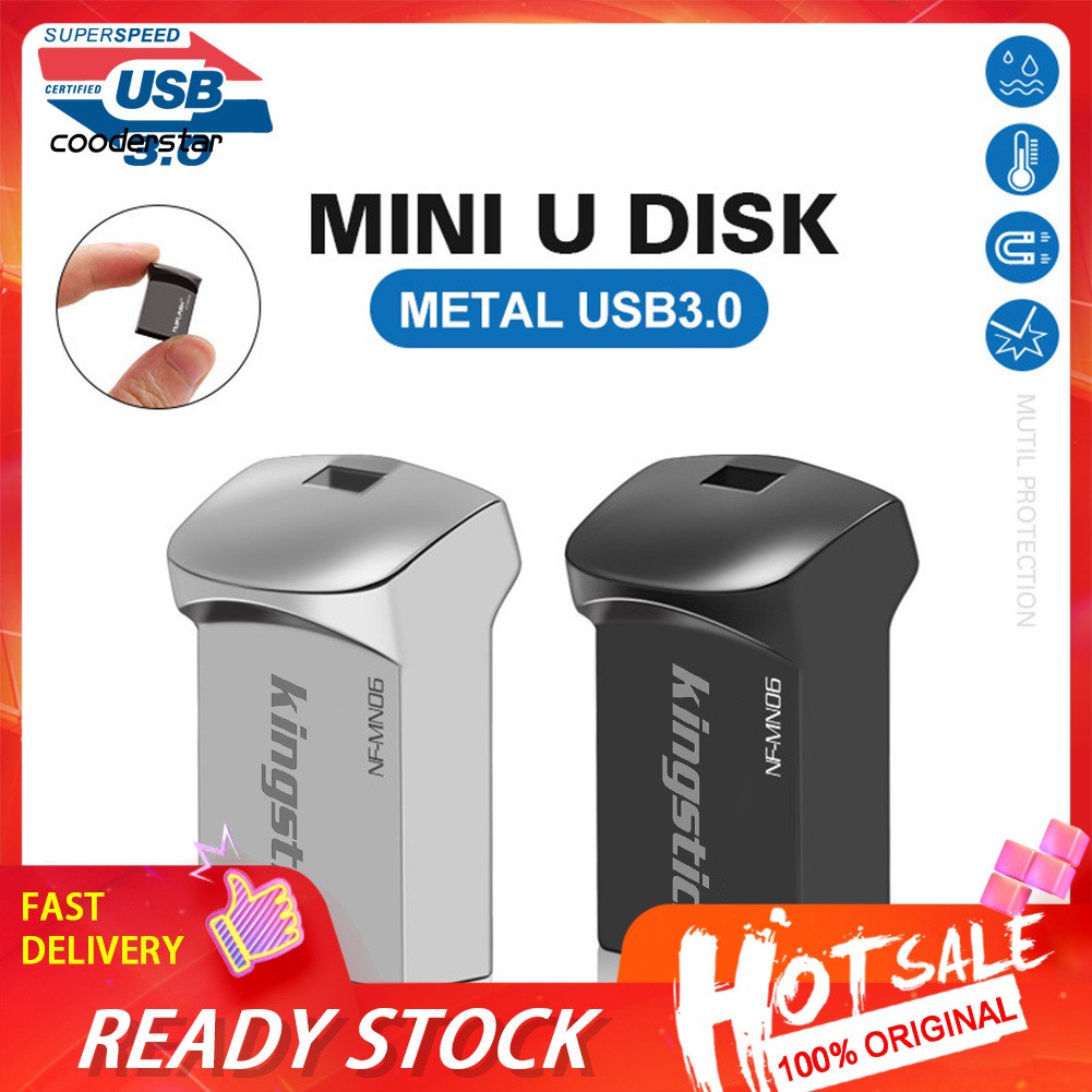 Usb 3.0 Vỏ Kim Loại Chống Nước Wdp Kingstick 2-64gb | BigBuy360 - bigbuy360.vn