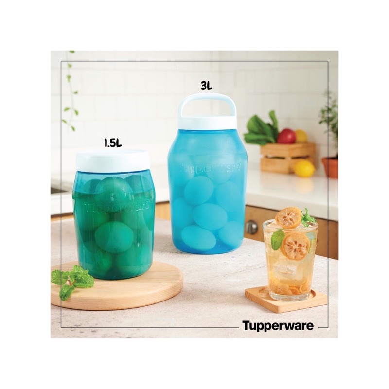 BỘ HỘP BẢO QUẢN THỰC PHẨM UNIVERSAL JAR 2 HỘP - Hàng chính hãng Tupperware phân phối tại Việt Nam