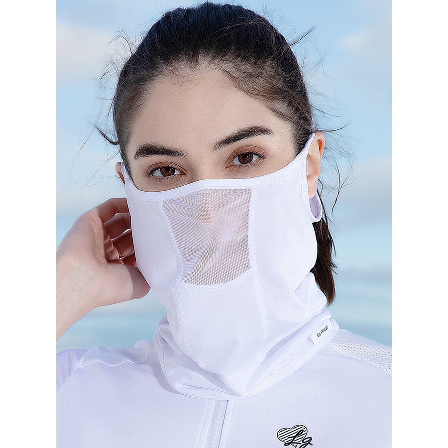 Khẩu Trang Chống Nắng Bảo Vệ Toàn Diện Cổ Phong Cách Hàn Quốc Dành Cho Nam Và Nữ Dùng Khi Chơi Golf/Thể Thao Ngoài Trời