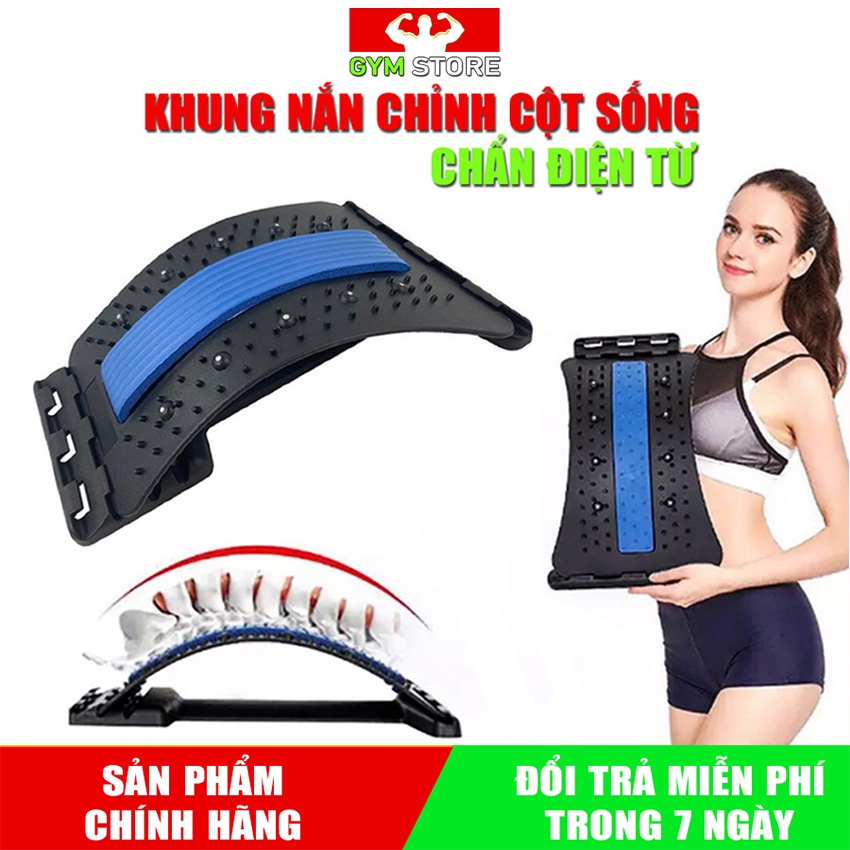 Khung định hình nắn chỉnh đốt sống lưng chẩn điện từ, hỗ trợ thoái hóa đốt sống lưng, thoát vị đĩa đệm