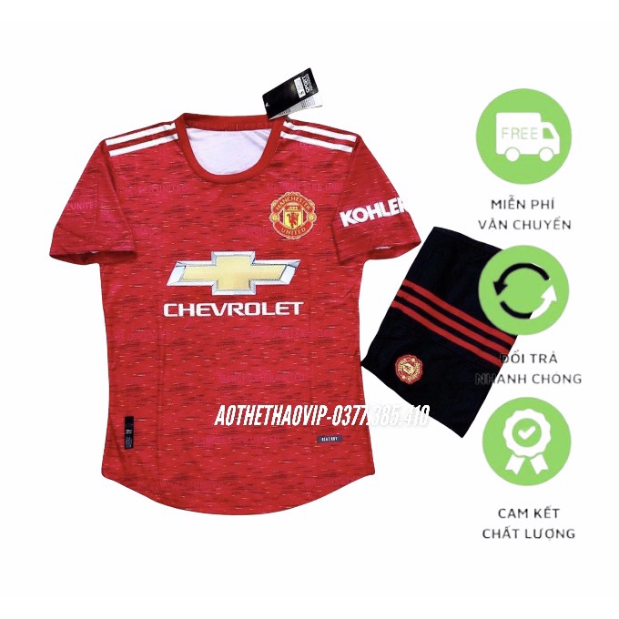 [Sale SỐC] Áo bóng đá chuẩn thi đấu Supper Thailan Manchester United ( MU ) - Set thể thao đẹp 2021