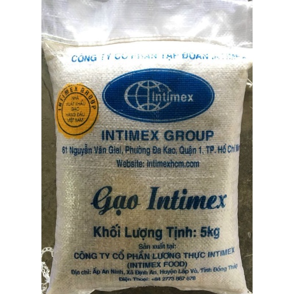 Gạo Đài Thơm Túi 5kg, 10kg, 25kg  INTIMEX Group