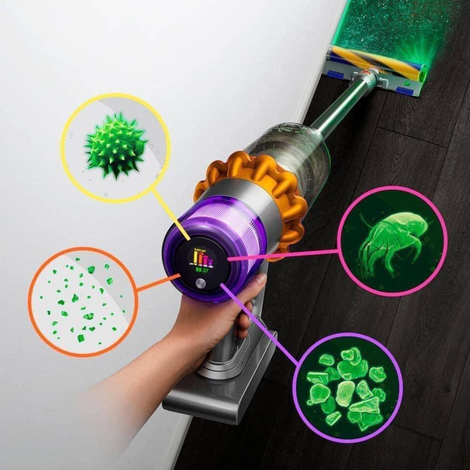 Dyson's V15 Detect-Model hút bụi mới nhất, xịn xò nhất của Dyson ra lò tháng 3/2021
