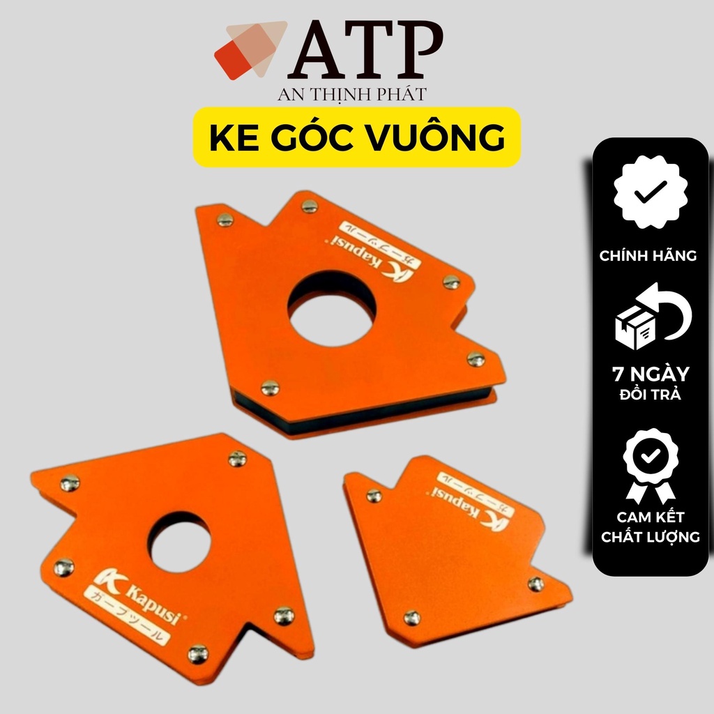Ke góc nam châm Kapusi NHẬT- Nam châm ke góc vuông 100%
