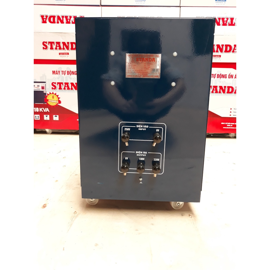 Ổn Áp Standard 10KVA 1 Pha Cao Cấp Dây Đồng 100% Chính Hãng Giá Hấp Dẫn