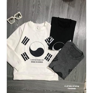 ÁO THUN CỜ HÀN TAY DÀI - TR