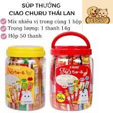 CIAO CHURU THÁI LAN CHÍNH HÃNG – SÚP THƯỞNG CHO MÈO