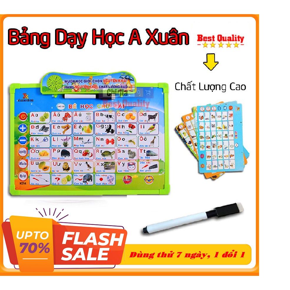 Sách điện tử song ngữ Anh - Việt cho trẻ em nhiều chủ đề phong phú kiêm bảng chữ cái điện tử thông minh