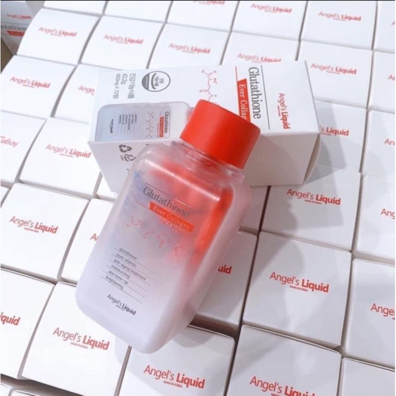 viên uống trắng da Glutathione_Ever_Collagen 600 Hàn Quốc