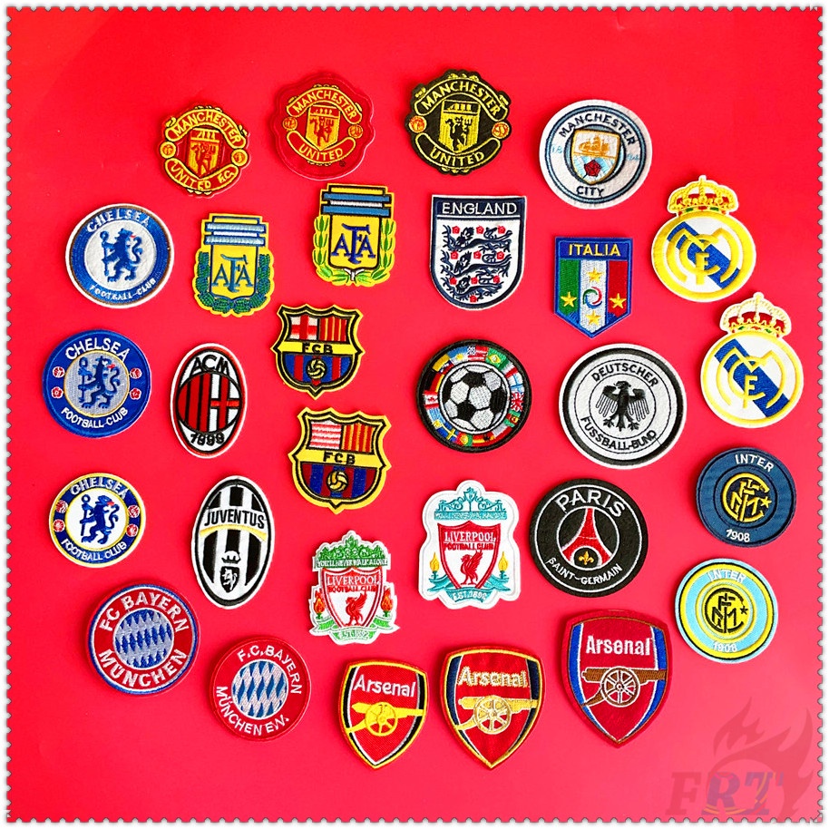 Miếng vá ủi hình logo các đội bóng đá