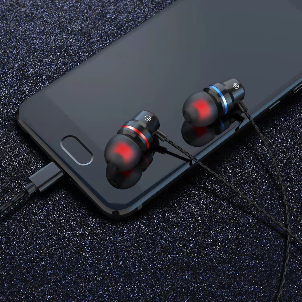 🔥 Tai Nghe Điện Thoại Type c Nhét Tai Có Dây In Ear Chơi Game Gaming Có Mic Cho điện thoại máy tính bảng
