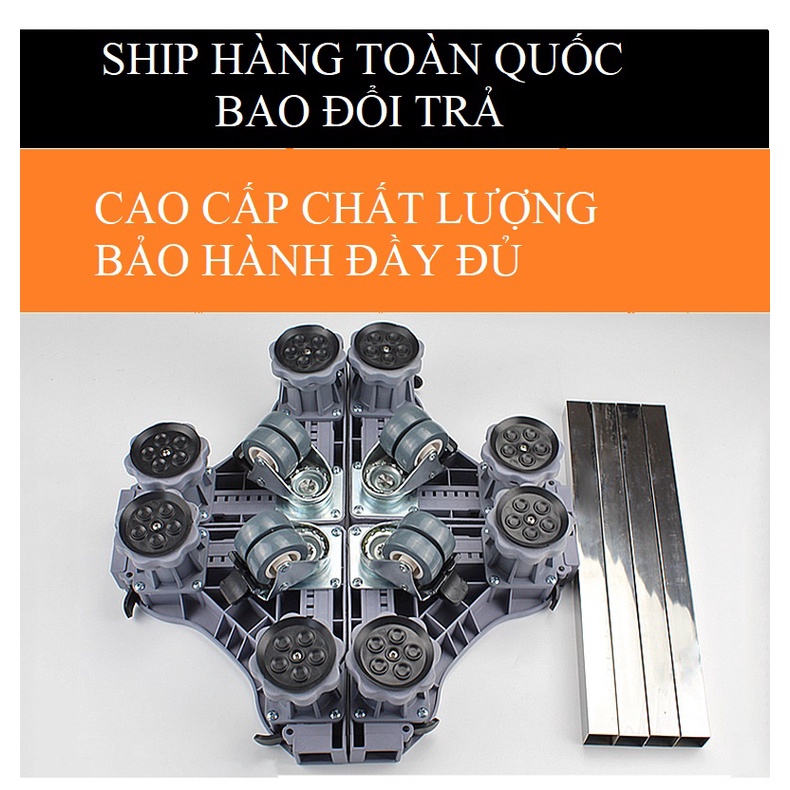 [INCU16APR] Chân máy giặt chống rung lắc có bánh xe BẢO HÀNH 12 THÁNG