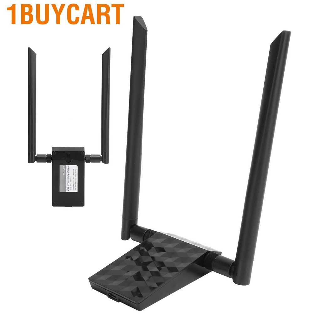 [1BUY]Usb Wlan 802.11ac 2 / 1200mbps Cho Kali Linux Windows Xp 7 8 10 Rtl8812Au