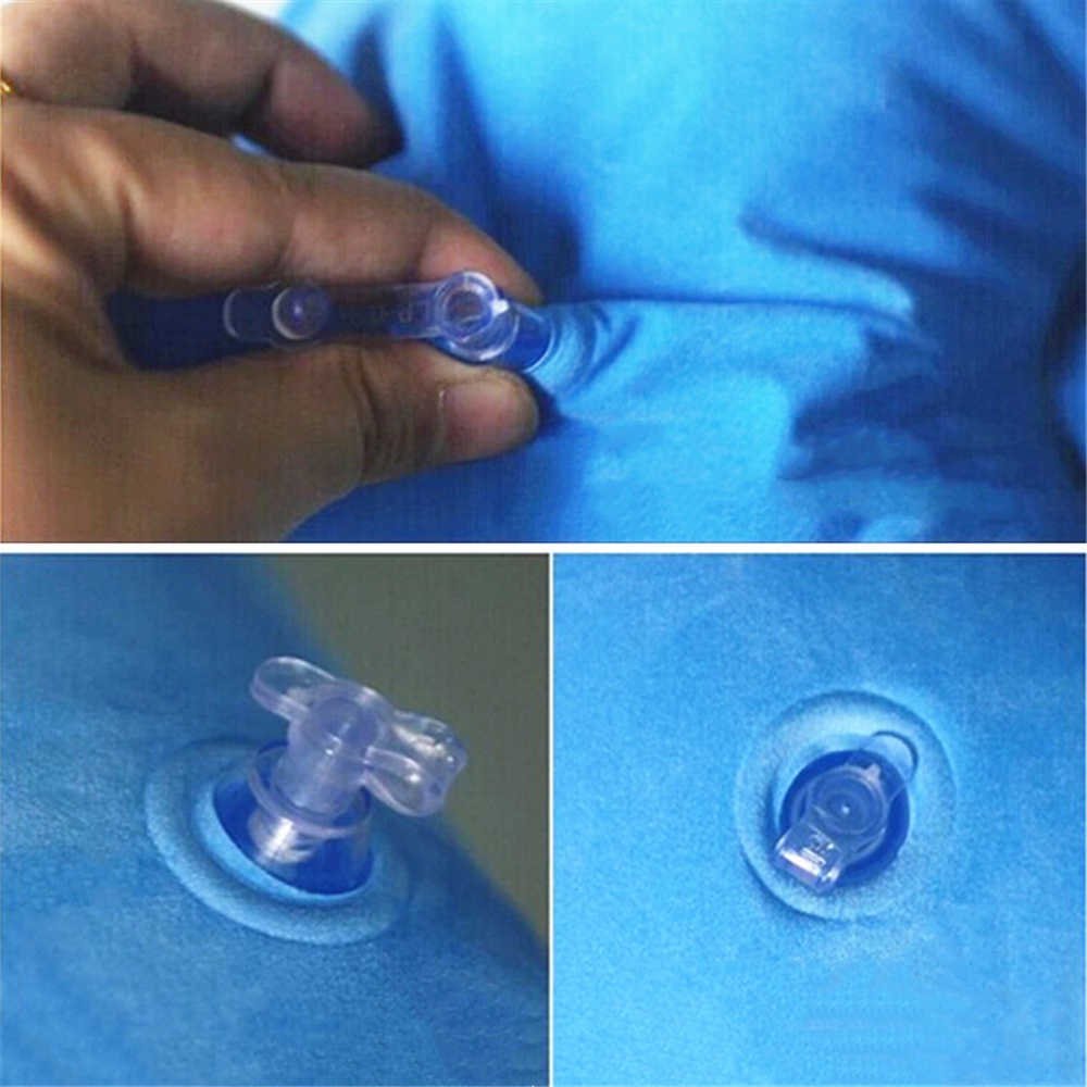 Gối bơm hơi bằng PVC tiện dụng cho cắm trại/ du lịch