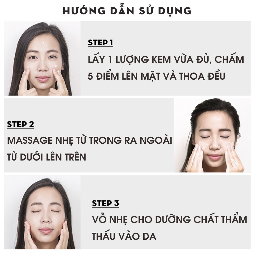 Kem Dưỡng Trắng Da Mặt CIYAOO Dưỡng Ẩm &amp; Giảm Thâm Nám Từ Nhân Sâm (10g)