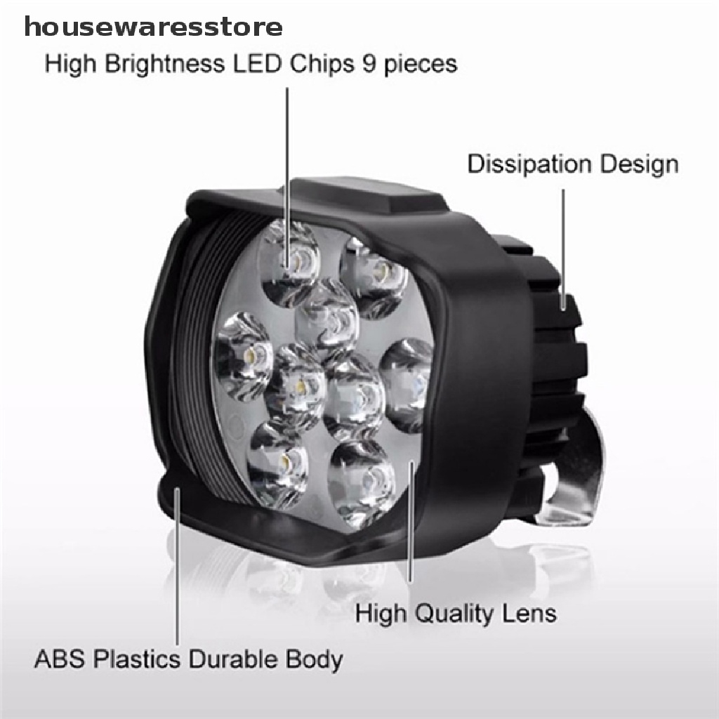 Đèn Pha LED Siêu Sáng 9W DC12V Chất Lượng Cao