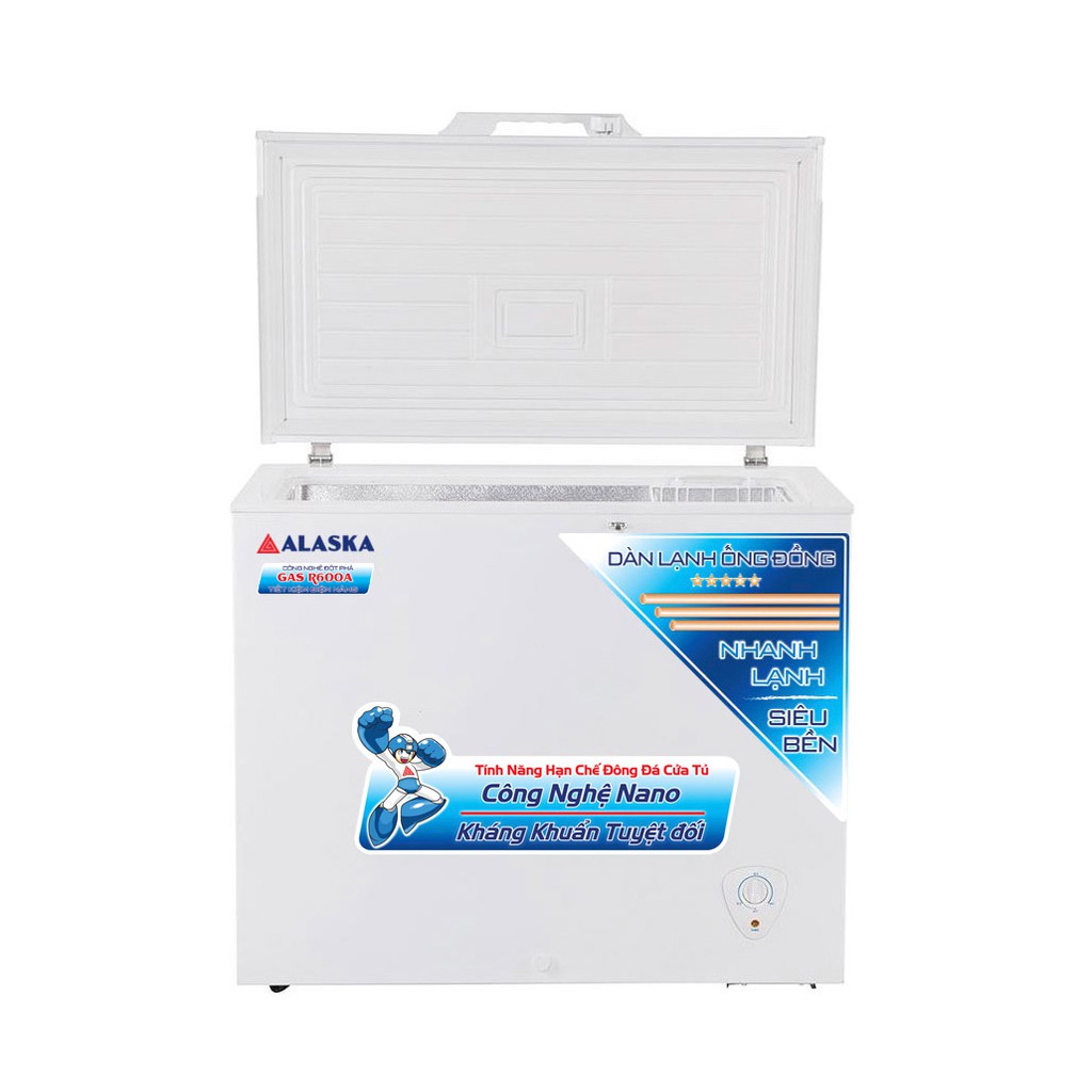 Tủ đông Alaska BD-300C - Chính hãng - Bảo hành 24 tháng - Mới 100%