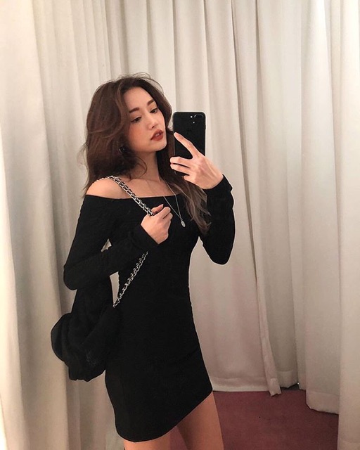 VÁY BODY TRỄ VAI BASIC TAY DÀI [GEMI SHOP] | BigBuy360 - bigbuy360.vn