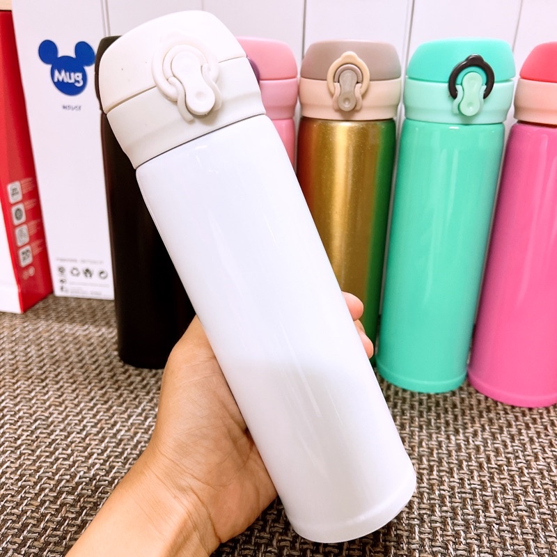 Bình giữ nhiệt nắp bật 500ml dễ thương