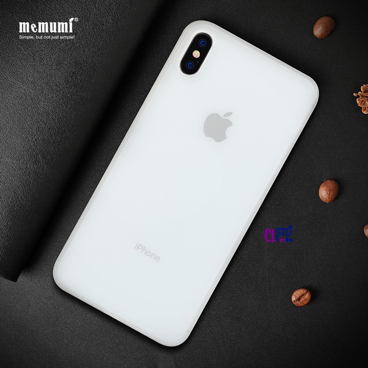 ỐP LƯNG IPHONE XS MAX MEMUMI MỎNG LỤA CHÍNH HÃNG HÀNG CHUẨN