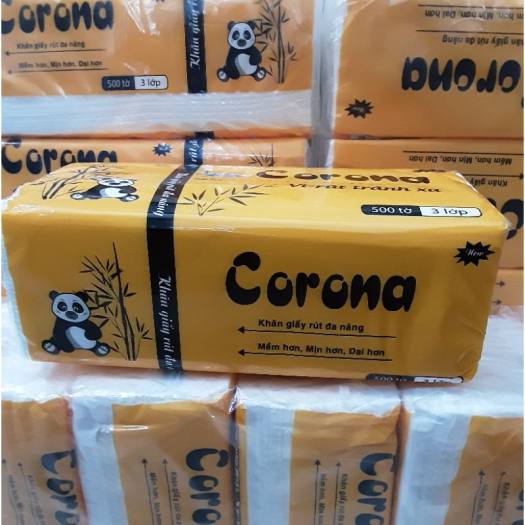 Giấy ăn rút corona