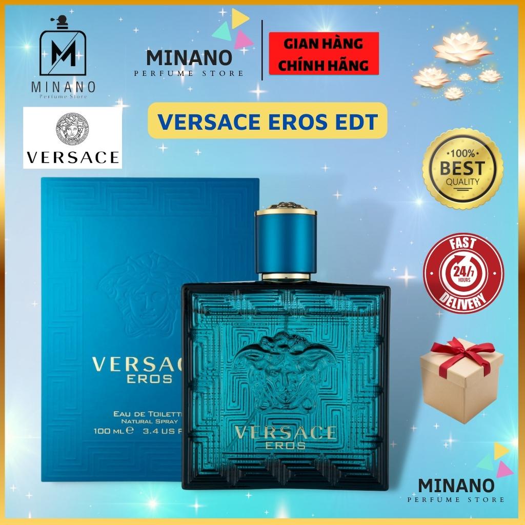 (Chính Hãng 10ml) Nước hoa nam cao cấp VERSACE EROS For Men EDT Sang Trọng Cuốn Hút MINANO PERFUME