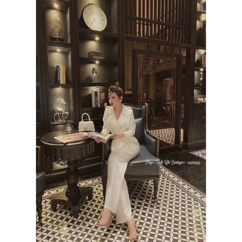 SET VEST TRẮNG